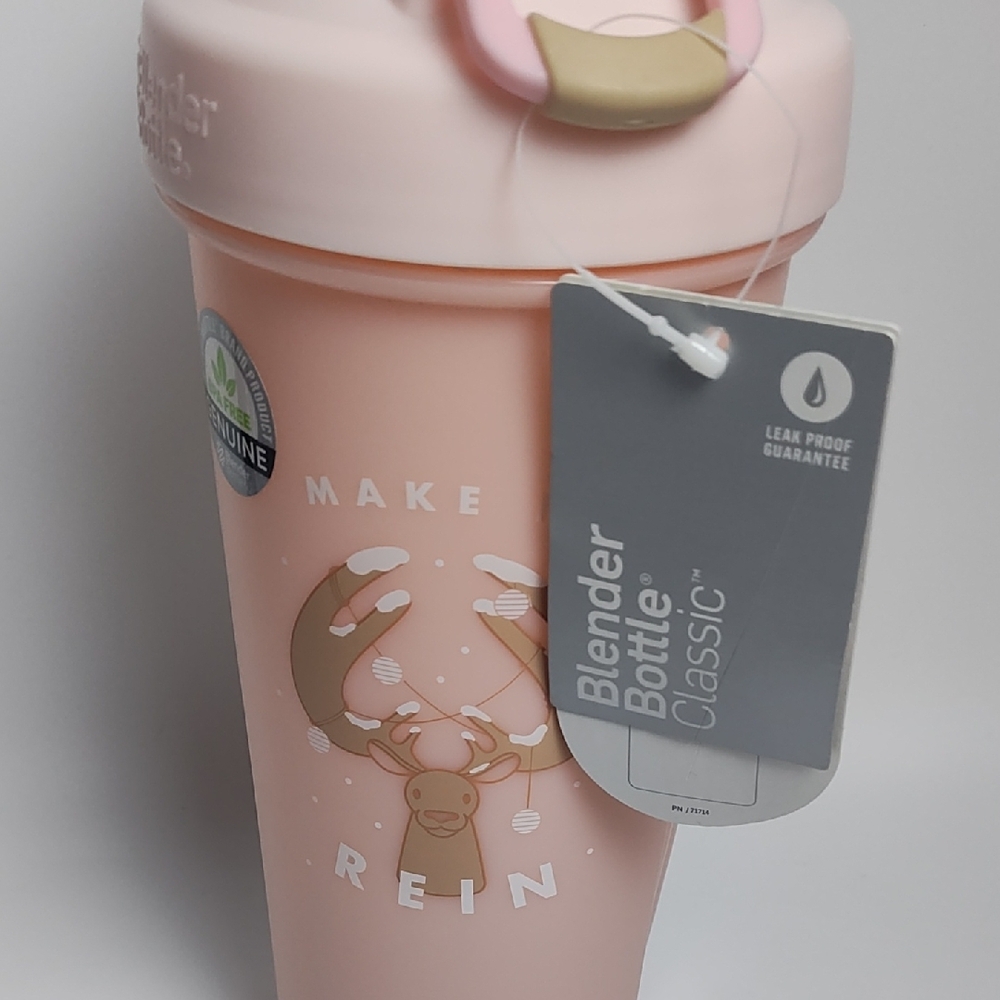 BlenderBottle Classic Pink Shaker Limited edition - Picture 3 of 6
